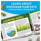 National Geographic Light-Up Terrarium Dinosaur Habitat Kit - Brand New