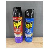 Raid Ant & Roach & Flying Insect Sprays - Brand New