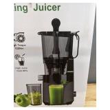 Cold Press Juicer Machine, High Juice Yield, Slow Masticating for Whole Vegetables & Fruits, 400W - Brand New