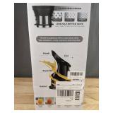 Cold Press Juicer Machine, High Juice Yield, Slow Masticating for Whole Vegetables & Fruits, 400W - Brand New