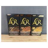 30 Lor Espresso Vanilla, Chocolate, and Caramel Flavored Coffee Capsules - Brand New