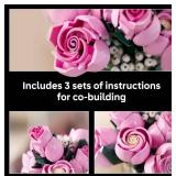 Lego Botanicals Bouquet of Pink Roses 10374 - $60 Retail - Brand New *A
