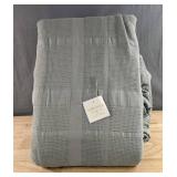 Threshold Studio McGee King Plus Quilt Light Teal - Brand New *A