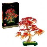 Lego Botanicals Japanese Red Maple Bonsai Tree 10348 Building Kit - $60 Retail - Brand New *A