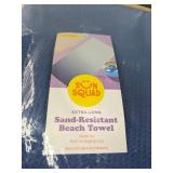 Sun Squad Sand-Resistant Beach Towel 36" X 72" - Brand New *A