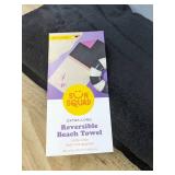 Sun Squad Extra-Long Reversible Beach Towel 36" X 72" - Brand New *A