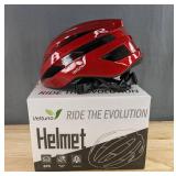 Veltuno Zx05-m Bike Helmet Red - Brand New *A
