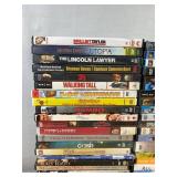 75 DVD Movie Collection - Drillbit Taylor, Seven Days in Utopia, The Lincoln Lawyer, 21, Walking Tall, Curious George, Rambo, Bed of Roses, State of Union, A Walk to Remember, Pay It Forward, Crash, B