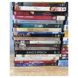 75 DVD Movie Collection - Drillbit Taylor, Seven Days in Utopia, The Lincoln Lawyer, 21, Walking Tall, Curious George, Rambo, Bed of Roses, State of Union, A Walk to Remember, Pay It Forward, Crash, B