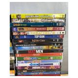 75 DVD Movie Collection - Drillbit Taylor, Seven Days in Utopia, The Lincoln Lawyer, 21, Walking Tall, Curious George, Rambo, Bed of Roses, State of Union, A Walk to Remember, Pay It Forward, Crash, B