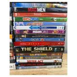 75 DVD Movie Collection - Drillbit Taylor, Seven Days in Utopia, The Lincoln Lawyer, 21, Walking Tall, Curious George, Rambo, Bed of Roses, State of Union, A Walk to Remember, Pay It Forward, Crash, B