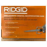 Ridgid One-Handed Orbital Reciprocating Saw With Bag - $125 Retail - Brand New