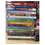 140 DVD Movie Collection - Seinfeld, The Sopranos, Friends, The Simpsons, Twilight, The Devil Wears Prada, Peter Pan, Family Guy, Wanted *C