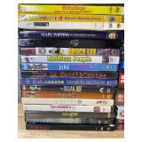 120 DVD Movie Collection - Sopranos, The Office, Mean Girls, Coach Carter, Dodge Ball, Achorman, Italian Job, Wedding Planner *C