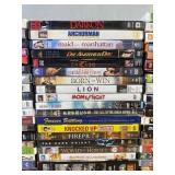 120 DVD Movie Collection - Sopranos, The Office, Mean Girls, Coach Carter, Dodge Ball, Achorman, Italian Job, Wedding Planner *C