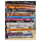120 DVD Movie Collection - Sopranos, The Office, Mean Girls, Coach Carter, Dodge Ball, Achorman, Italian Job, Wedding Planner *C