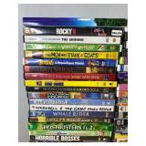 130 DVD Movie Collection - Rocky II, The Shining, Valkyrie, Ghostbusters 1 & 2, Wall Street, Pirates of the Caribbean, Waynes World, Van Wilder, Despicable Me, South Park *C