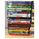 130 DVD Movie Collection - Rocky II, The Shining, Valkyrie, Ghostbusters 1 & 2, Wall Street, Pirates of the Caribbean, Waynes World, Van Wilder, Despicable Me, South Park *C