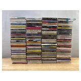 140 CD Music Collection - U2, Sheryl Crow, Alan Jackson, George Michael, Billy Joel, Elvis Presley, Norah Jones, OutKast, Chicago, Rod Stewart, Aretha Franklin, Linkin Park *C
