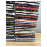 140 CD Music Collection - U2, Sheryl Crow, Alan Jackson, George Michael, Billy Joel, Elvis Presley, Norah Jones, OutKast, Chicago, Rod Stewart, Aretha Franklin, Linkin Park *C