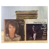 100+ Vinyl LP Album Collection - Steve Miller Band, Henry Mancini, Neil Diamond, Nat King Cole, The Beach Boys, Bee Gees, The Kingsmen *C