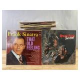 100+ Vinyl LP Album Collection - Johnny Cash, Neil Diamond, Frank Sinatra, Bob Marley & The Wailers, The Cars, Blue Oyster Cult, Grand Funk, The Original Amboy Dukes *C