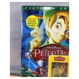 Walt Disney Peter Pan Platinum Edition DVD With Collectible Light-Up Pin - Brand New *C