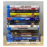 16 Blu-Ray Movies - Disney, Marvel, Big Hero 6, Enemy at the Gates, Transformers, State of Play, Etc. *C