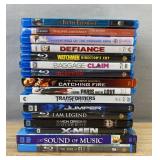 16 Blu-Ray Movies - Wolverine, X-Men, Sound of Music, Fifth Element, Jumper, Etc. *C