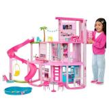 Barbie Dreamhouse Pool Party Doll House Playset - $160 Retail - Brand New *A