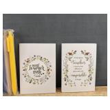 Sayglossy Teacher Appreciation Mixed Lot - 20 Notebooks, Pens & Gift Bags - Brand New