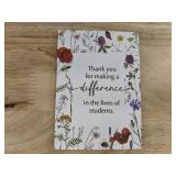 Sayglossy Teacher Appreciation Mixed Lot - 20 Notebooks, Pens & Gift Bags - Brand New