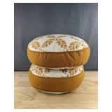 Threshold 16" Round Golden Yellow Throw Pillows, 2 Total - Brand New