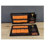 Tyrari Ty Tac-Zorb Overgrip 4-pack, Orange - 2 Total - Brand New
