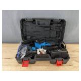 ShinyLink 6" Cordless Chainsaw Kit With 2 Batteries, Charger & Case - Brand New