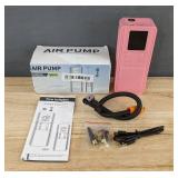 Air Pump Inflator, Pink - Brand New