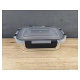Glass Food Storage Containers, 6 Total - Brand New