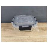 Glass Food Storage Containers, 6 Total - Brand New