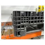 Uline H-1214BL Plastic 48" Pallet *M