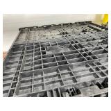 Uline H-1214BL Plastic 48" Pallet *M