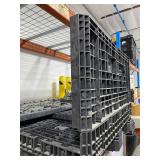 Uline H-1214BL Plastic 48" Pallet *M