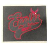 Eden Prairie Eagles Hockey Embroidered Felt Display *M