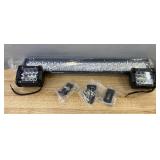 20" LED Light Bar & 2 Pod Lights - Brand New