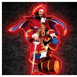 Captain Morgan LED Neon Liquor Sign - Brand New