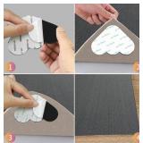 Rug & Carpet Pad Grippers, 24 Total - New