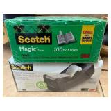 Scotch Magic Tape and Desk Dispenser