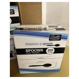 Individually Wrapped Plastic Spoons