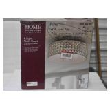 Flush Mount Crystal Light Fixture