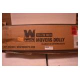 WEN 721830 1320-Pound Capacity 18-by-30-Inch Hardwood Mover’s Dolly, 2-Pack
