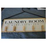 Box of Home decor wall hangings, st...